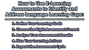 How To Use E Learning Assessments To Identify And Address Language