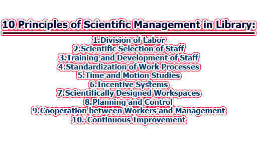 10-principles-of-scientific-management-in-library-limbd