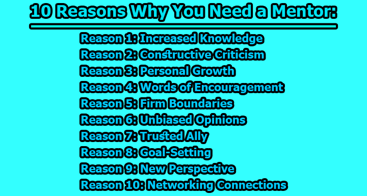 Mentor  7 reasons why you need a mentor in your life