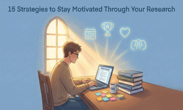 15 Strategies to Stay Motivated Through Your Research