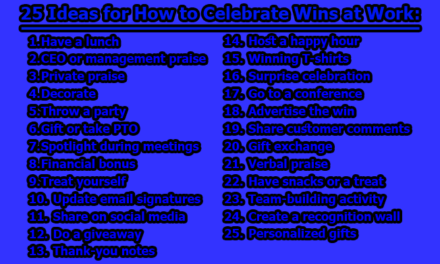25 Ideas for How to Celebrate Wins at Work