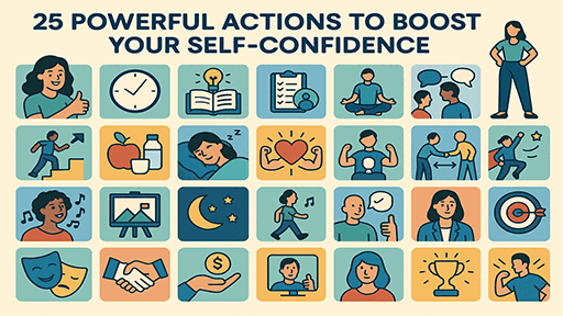 25 Powerful Actions to Boost Your Self-Confidence