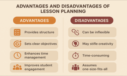Advantages and Disadvantages of Lesson Planning