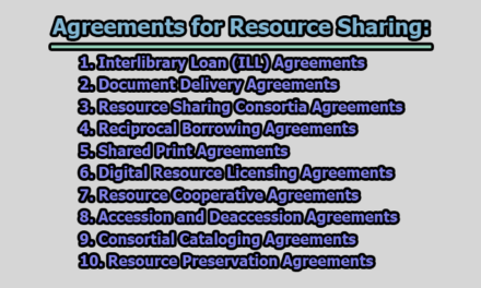 Agreements for Resource Sharing
