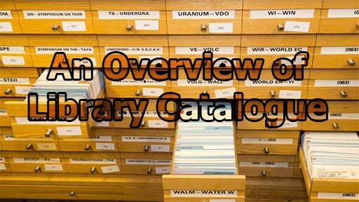 An Overview of Library Catalogue