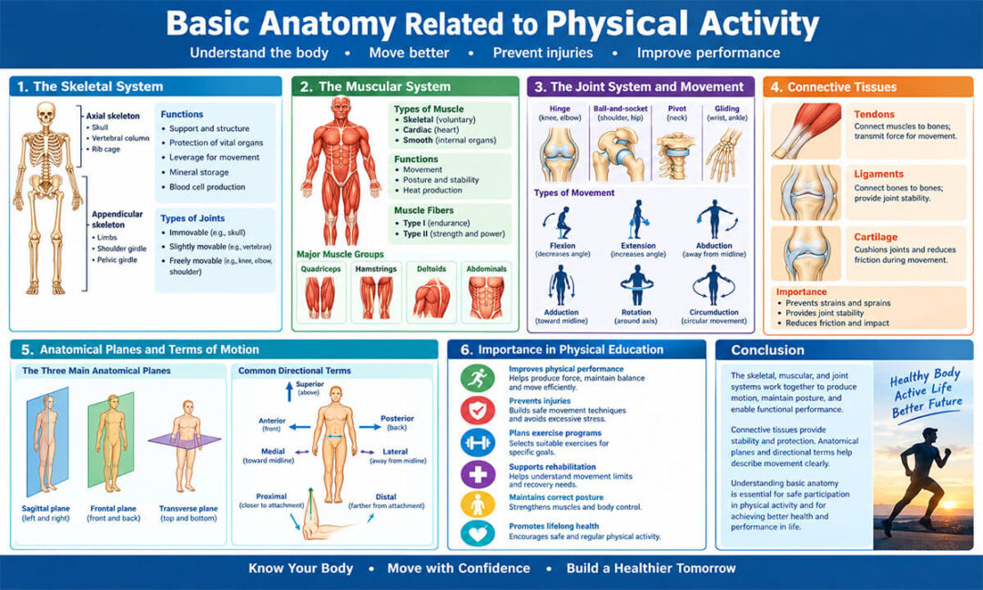 Basic Anatomy Related to Physical Activity - Library & Information ...