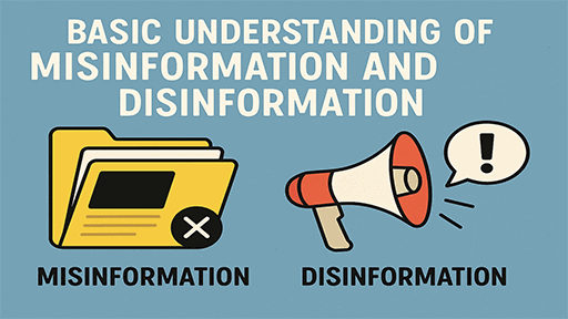 Basic Understanding of Misinformation and Disinformation