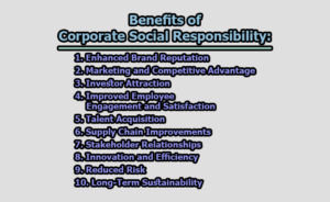 Types And Benefits Of Corporate Social Responsibility | Limbd.org