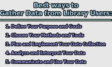 Best Ways to Gather Data from Library Users