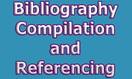 Bibliography Compilation and Referencing