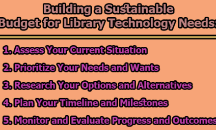Building a Sustainable Budget for Library Technology Needs