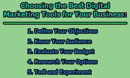 Choosing the Best Digital Marketing Tools for Your Business