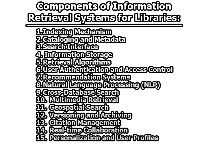 components-of-information-retrieval-systems-for-libraries-library