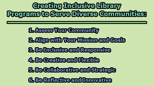 Creating Inclusive Library Programs to Serve Diverse Communities