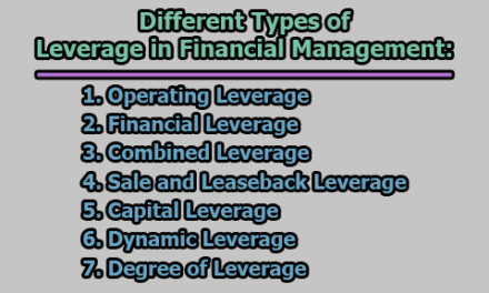 Different Types of Leverage in Financial Management