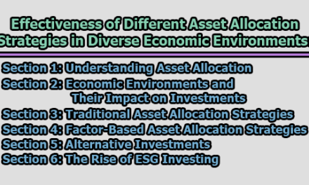 Effectiveness of Different Asset Allocation Strategies in Diverse Economic Environments
