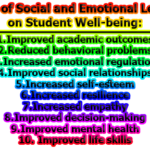 Effects of Social and Emotional Learning on Student Well-being