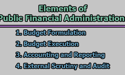 Elements of Public Financial Administration