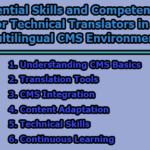 Essential Skills and Competencies for Technical Translators in a Multilingual CMS Environment