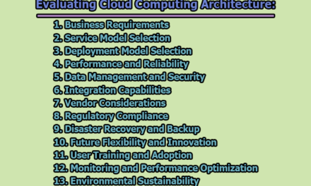 Evaluating Cloud Computing Architecture: Advantages, Disadvantages, Classification & Functions