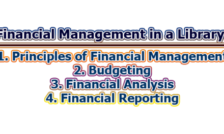 Financial Management in a Library