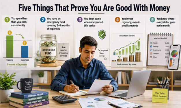 Five Things That Prove You Are Good With Money
