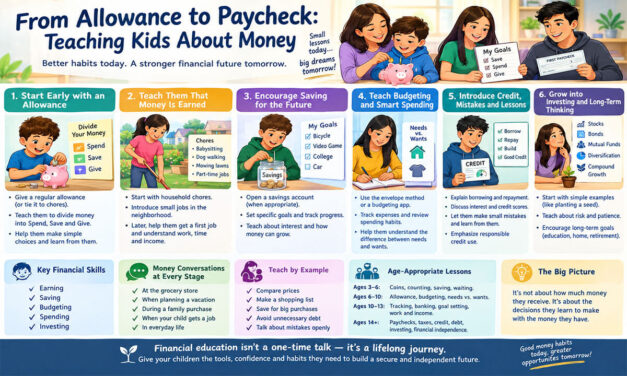 From Allowance to Paycheck: Teaching Kids About Money