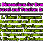 HR Dimensions for Events in the Travel and Tourism Industry