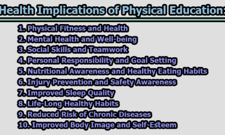 Health Implications of Physical Education