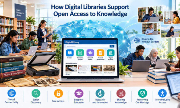 How Digital Libraries Support Open Access to Knowledge