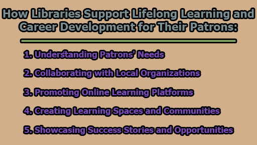 How Libraries Support Lifelong Learning and Career Development for Their Patrons - How Libraries Support Lifelong Learning and Career Development for Their Patrons
