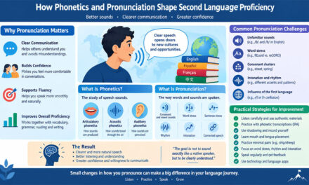 How Phonetics and Pronunciation Shape Second Language Proficiency