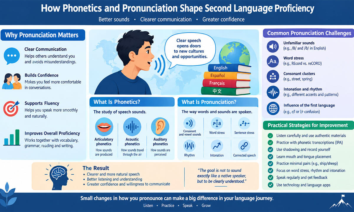 How Phonetics and Pronunciation Shape Second Language Proficiency How Phonetics and Pronunciation Shape Second Language Proficiency - How Phonetics and Pronunciation Shape Second Language Proficiency