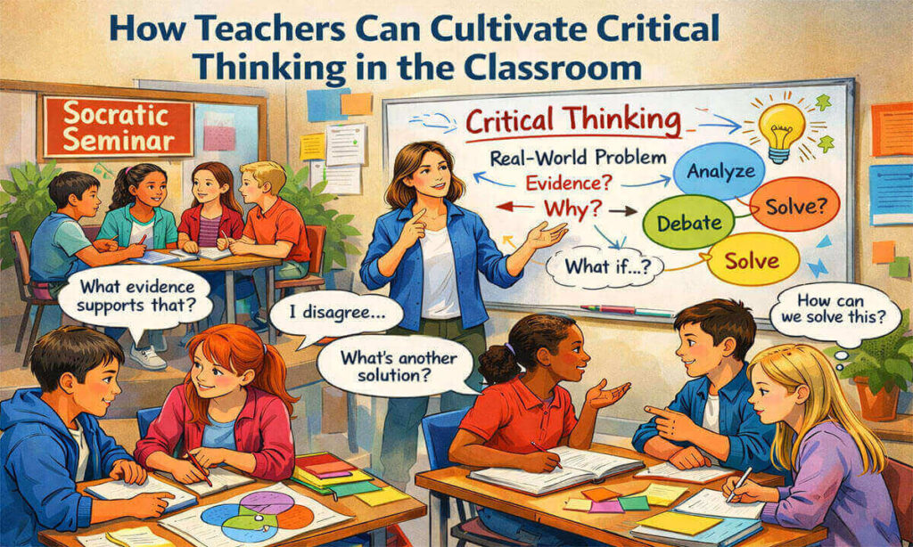 How Teachers Can Cultivate Critical Thinking in the Classroom - Library ...