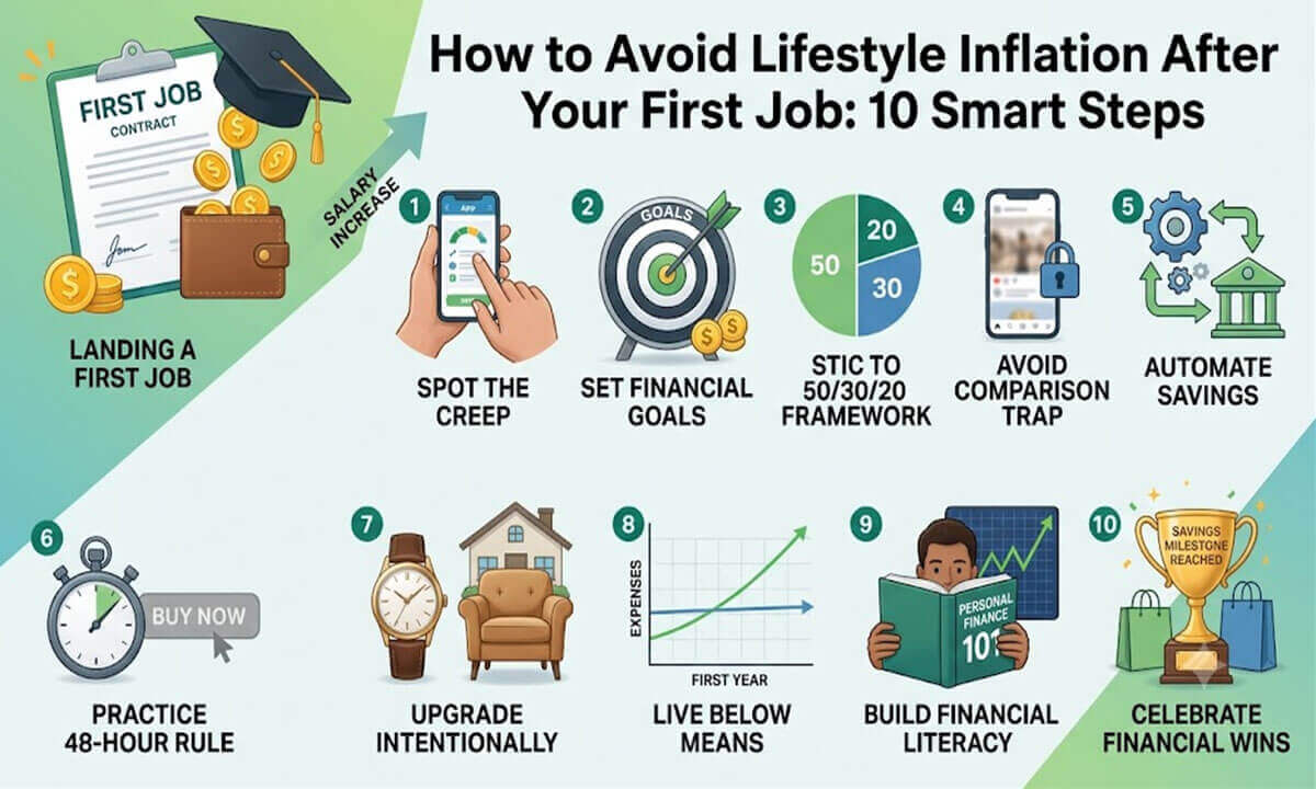 How to Avoid Lifestyle Inflation After Your First Job: 10 Smart Steps How to Avoid Lifestyle Inflation After Your First Job - How to Avoid Lifestyle Inflation After Your First Job: 10 Smart Steps