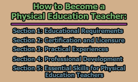 How to Become a Physical Education Teacher
