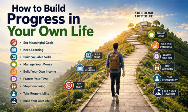 How to Build Progress in Your Own Life