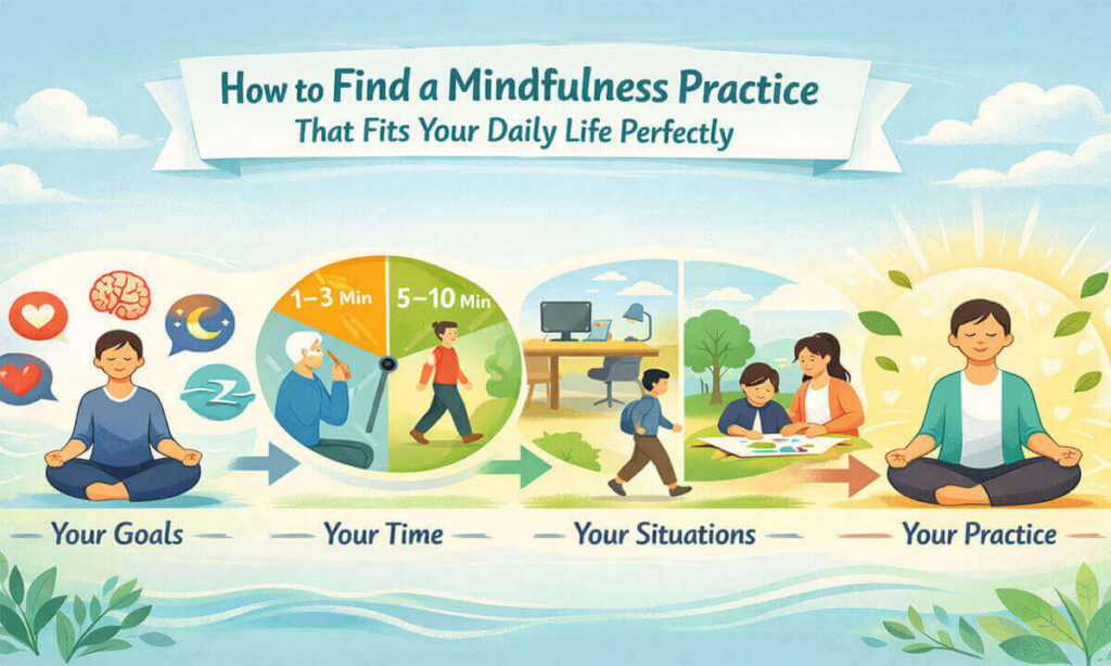 Practicing Life How to Find a Mindfulness Practice That Fits Your Daily Life Perfectly