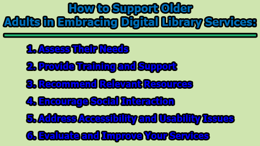 How to Support Older Adults in Embracing Digital Library Services