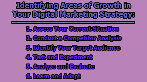 Identifying Areas of Growth in Your Digital Marketing Strategy