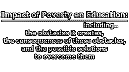 Impact Of Poverty On Education Limbd