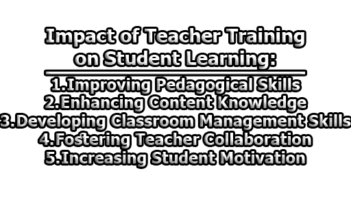 impact-of-teacher-training-on-student-learning-limbd