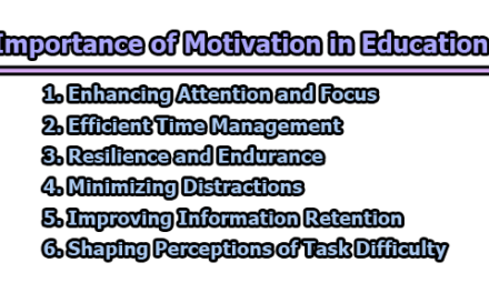Importance of Motivation in Education