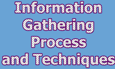 Information Gathering Processes and Techniques