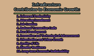 Infrastructure Contributes to Economic Growth | limbd.org