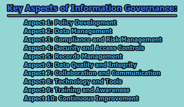 Key Aspects of Information Governance
