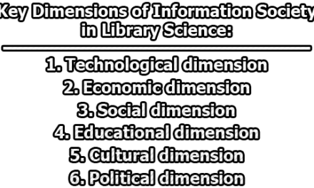 Key Dimensions of Information Society in Library Science