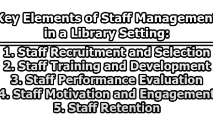 Key Elements of Staff Management in a Library Setting