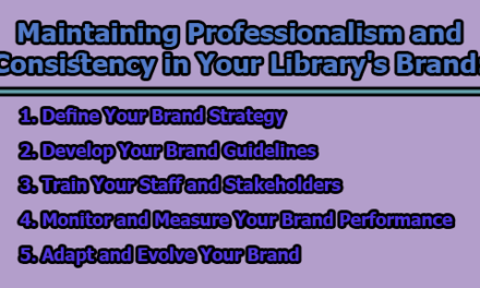 Maintaining Professionalism and Consistency in Your Library’s Brand
