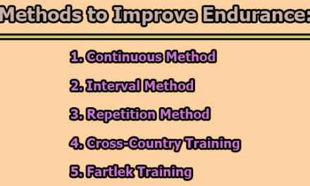 Methods to Improve Endurance